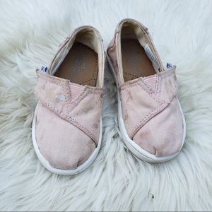 Toms Toddler Girl Slip Ons Shoes
